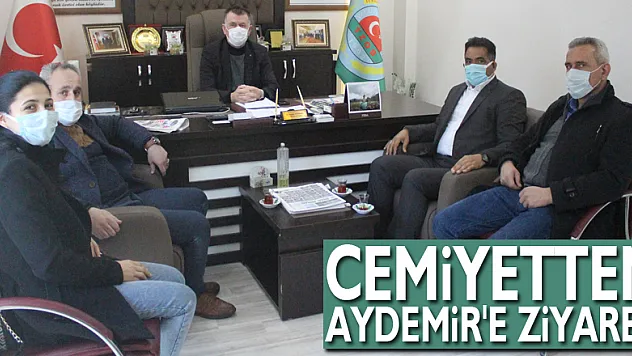 CEMİYETTEN,AYDEMİR'E ZİYARET