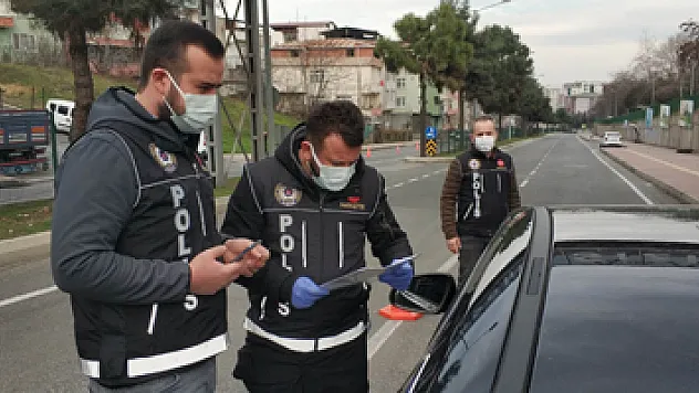 Samsun'da sokağa çıkma kısıtlamasıyla ilgili uygulama düzenlendi