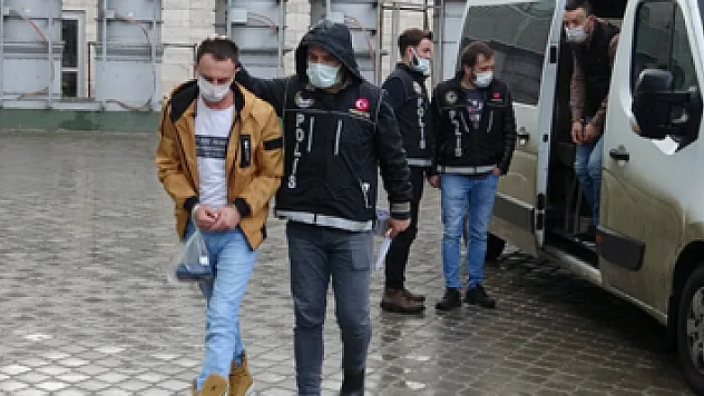 Samsun'da uyuşturucudan 10 kişi adliyeye sevk edildi