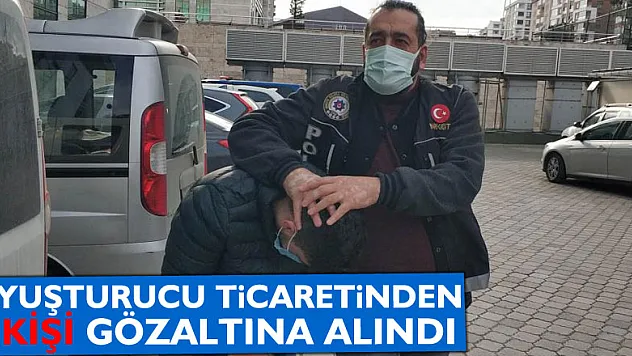 Samsun'da uyuşturucu ticaretinden 2 kişi gözaltına alındı