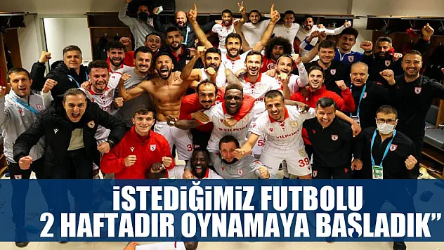 Yüksel Yıldırım: 'İstediğimiz futbolu 2 haftadır oynamaya başladık'