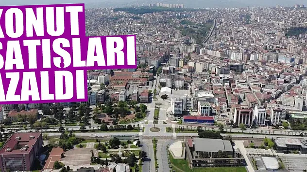 Samsun'da konut satışları 1 yılda yüzde 40,4 azaldı
