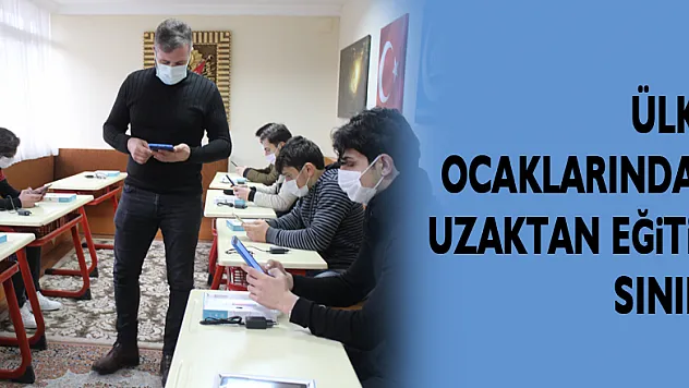 Ülkü Ocaklarından Uzaktan Eğitim Sınıfı
