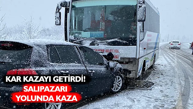 SALIPAZARI YOLUNDA KAZA!