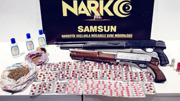 Samsun'da uyuşturucu operasyonu: 7 gözaltı