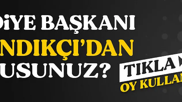 Canik Belediye Başkanı İbrahim Sandıkçı'dan Memnun musunuz?