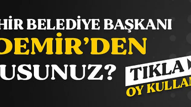 Samsun Büyükşehir Belediye Başkanı Mustafa Demir'den Memnun musunuz?