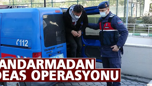 Samsun'da jandarmadan DEAŞ operasyonu: 2 gözaltı