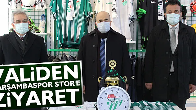 VALİDEN ÇARŞAMBASPOR STOR'E ZİYARET