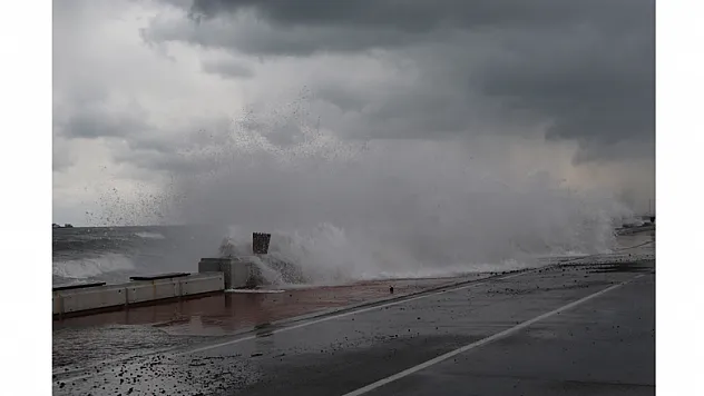 Samsun için fırtına uyarısı