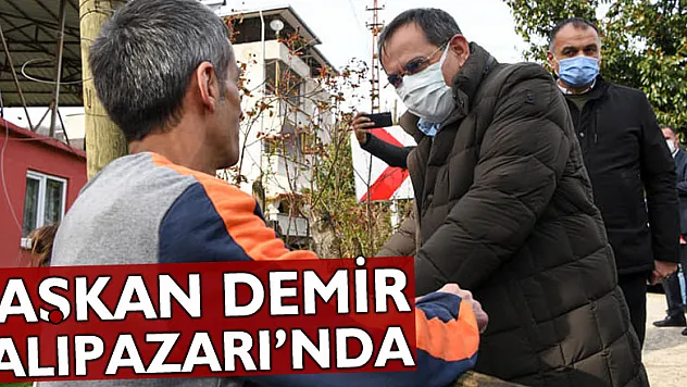 BAŞKAN DEMİR, SALIPAZARI'NDA