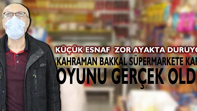 'KAHRAMAN BAKKAL SÜPERMARKETE KARŞI' OYUNU GERÇEK OLDU