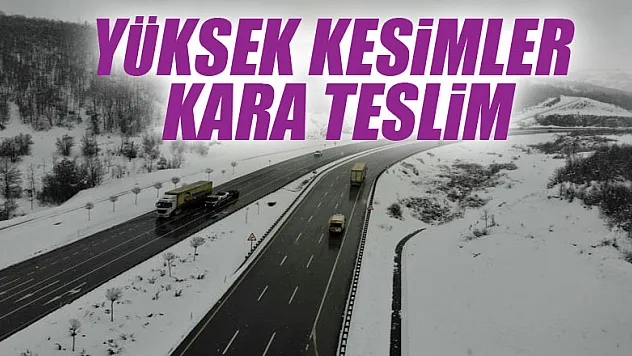 Samsun'da yüksek kesimler kara teslim