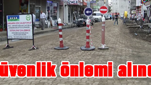 Güvenlik önlemi alındı