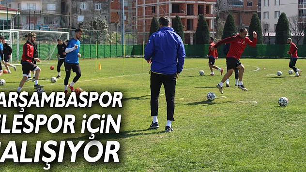 ÇARŞAMBASPOR ŞİLESPOR İÇİN ÇALIŞIYOR