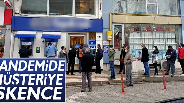 PANDEMİDE MÜŞTERİYE İSKENCE