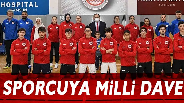 6 sporcuya milli davet