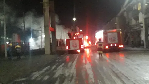 Samsun'da fabrikada patlama sonrası yangın çıktı