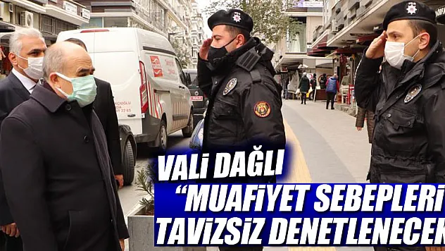 Samsun Valisi'nden kısıtlama öncesi uyarı: 'Muafiyet sebepleri tavizsiz denetlenecek'