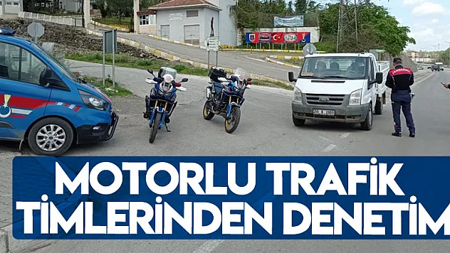 Motorlu Trafik Timlerinden denetim