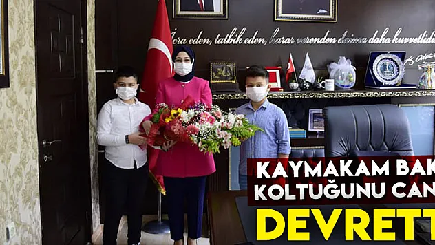 KAYMAKAM BAKA, KOLTUĞUNU CAN'A DEVRETTİ