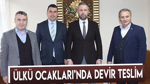 Ülkü Ocakları'nda Devir Teslim