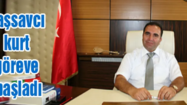 Başsavcı 'Kurt' göreve başladı