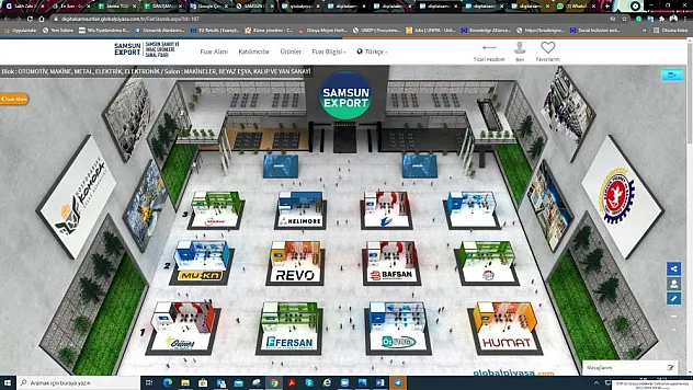 Samsun TSO, iş dünyasını sanal fuarda buluşturdu