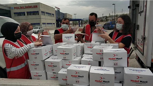 Samsun'da Kızılay'dan 10 bin hijyen seti