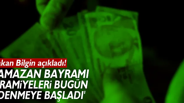 Bakan Bilgin açıkladı!