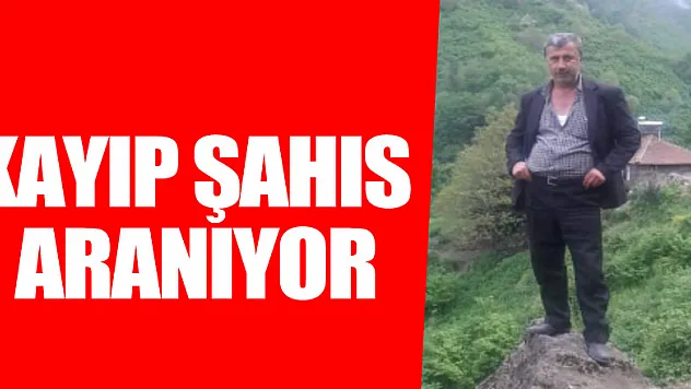 Kayıp Şahıs Aranıyor