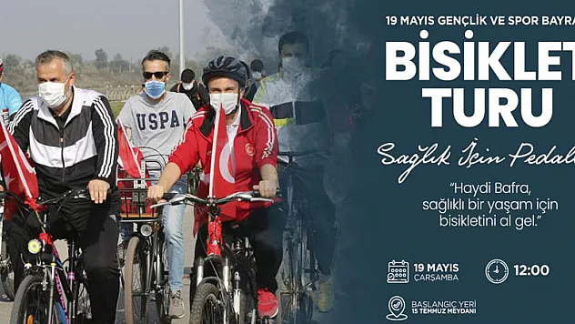 Bafra Belediyesi 19 Mayıs'ta bisiklet turu düzenleyecek