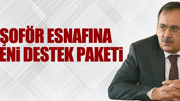 Samsun'da şoför esnafına yönelik yeni destek paketi