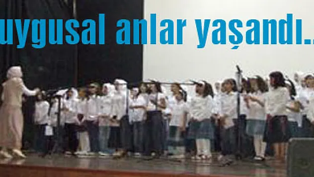 Duygusal anlar yaşandı...