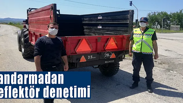 Jandarmadan reflektör denetimi