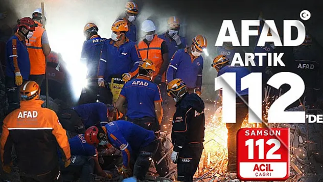 Samsun'da tüm acil çağrı numaraları 112'de birleşti