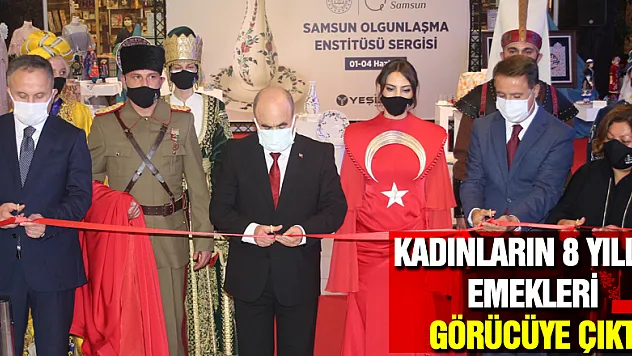 Kadınların 8 yıllık emekleri görücüye çıktı