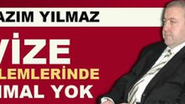 Başkan Yılmaz'dan vize açıklaması