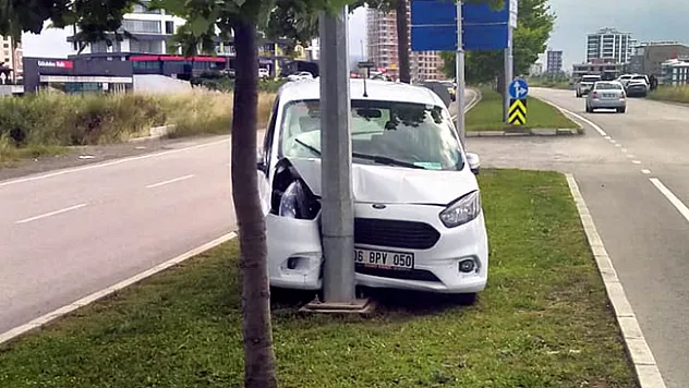 Samsun'da trafik kazası: 1 yaralı