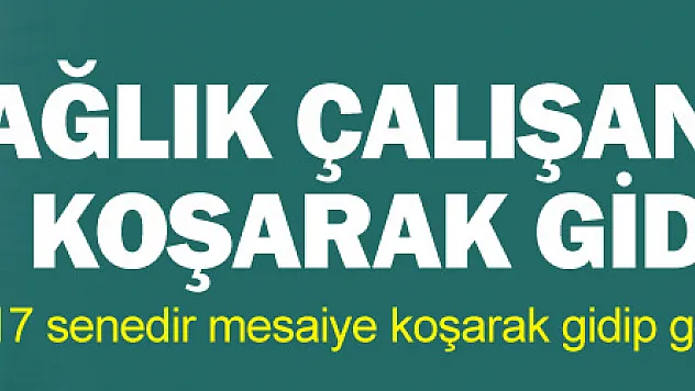 Sağlık çalışanı 19 kilometre uzaklıktaki iş yerine koşarak gidip geliyor