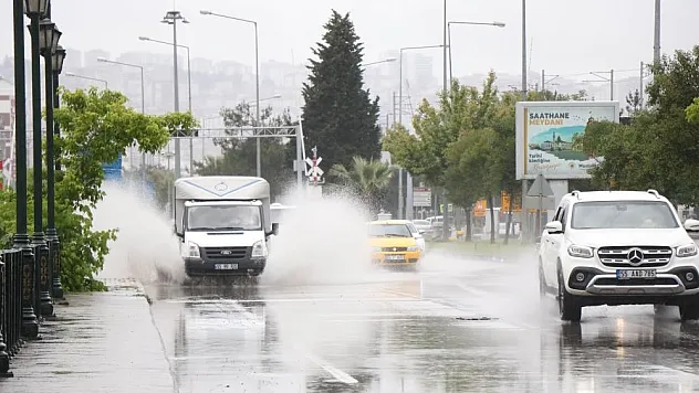 Samsun'da son 24 saatte metre kareye 31,1 kilo yağış düştü