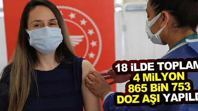 Karadeniz'de 1 milyon 848 bin kişiden fazlasının aşısı tamamlandı