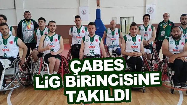 Çabes Lig birincisine takıldı