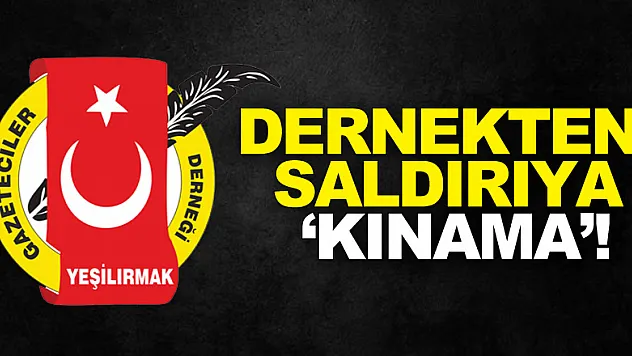 Dernekten Saldırıya 'Kınama'!