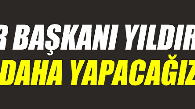 Samsunspor Başkanı Yıldırım: '6 transfer daha yapacağız'