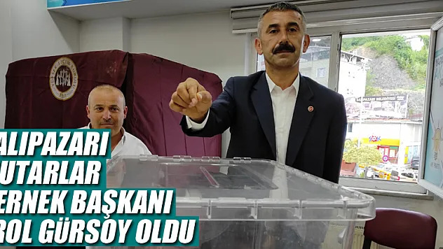 SALIPAZARI MUTARLAR DERNEK BAŞKANI EROL GÜRSOY OLDU