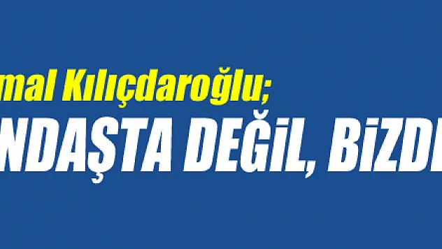 Kılıçdaroğlu iktidar olamamaları konusunda özeleştiri yaptı: 'Kabahat vatandaşta değil, bizde'