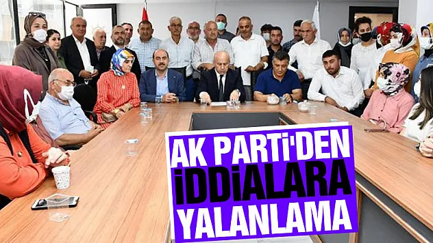 AK Parti'den iddialara yalanlama