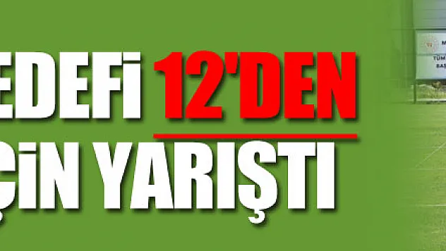 Okçular hedefi 12'den vurmak için yarıştı