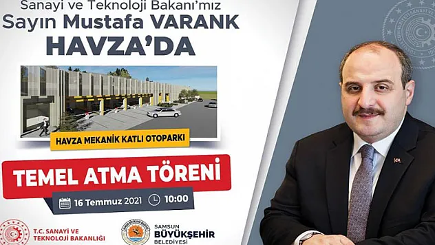 Bakan Varank'ın Samsun programı belli oldu